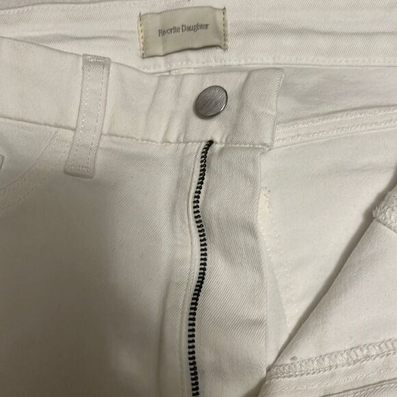 Favorite Daughter The Sara High Rise Skinny Jean in White Size 28 NWT - Picture 12 of 12